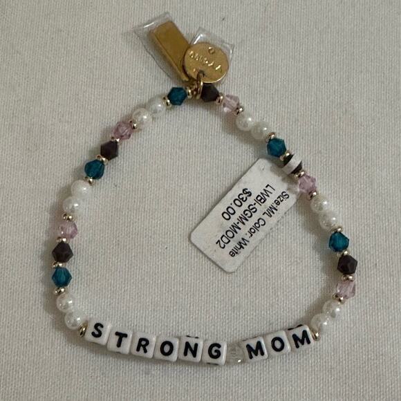 MARCH OF DIMES - Strong Mom bracelet. M of D leads the fight for mom’s & babies. - Picture 1 of 4